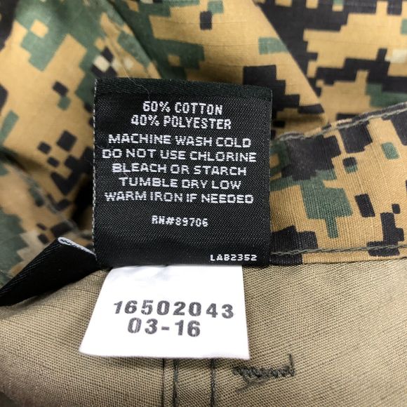 Genuine Gear Men Military Cargo Camo Tactical Pants Size Large L-R M113 -29 - Picture 9 of 14